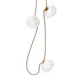 Melina pendant lamp triple by hand eye studio